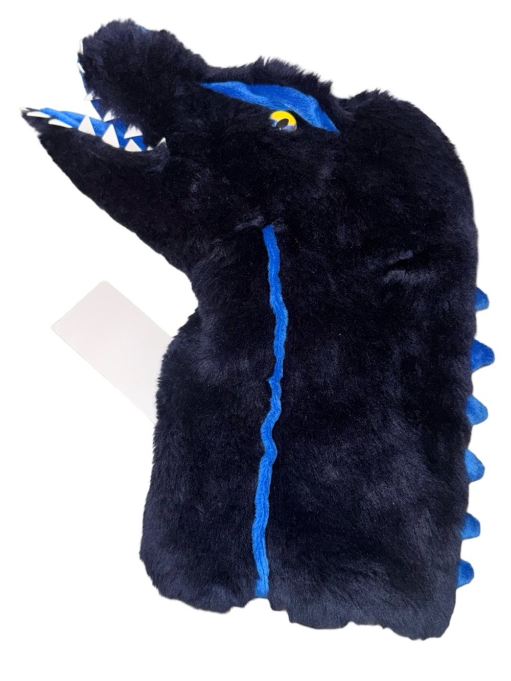 Daphne’s Dragon Golf Headcover Blue Black Plush Driver Cover Animal Novelty